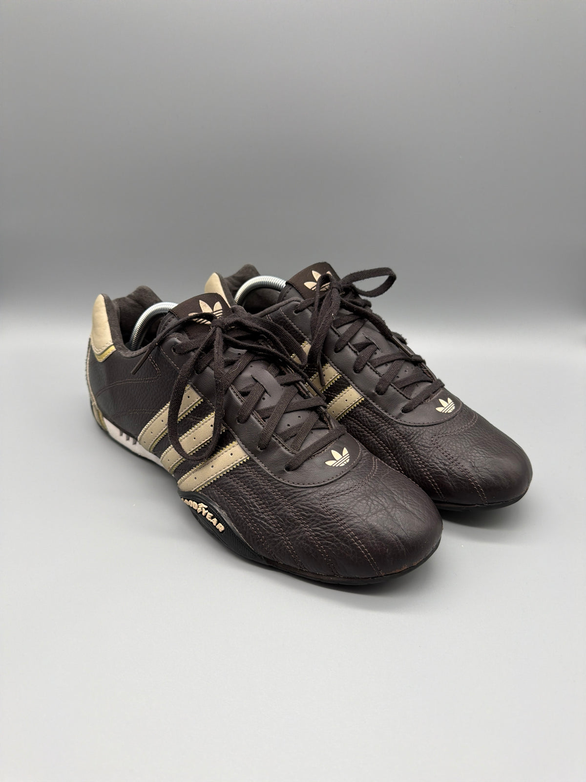 Adidas Goodyear Archive Sneaker - Brown / Gold / Beige