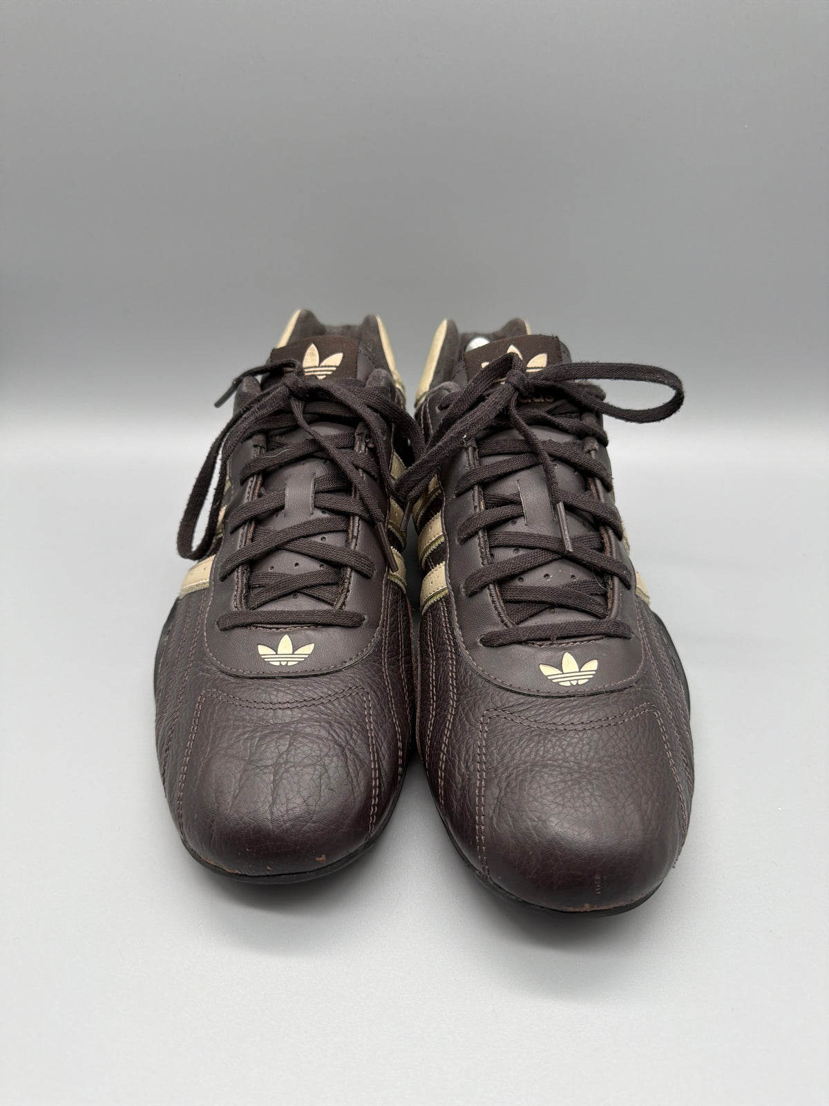 Adidas Goodyear Archive Sneaker - Brown / Gold / Beige