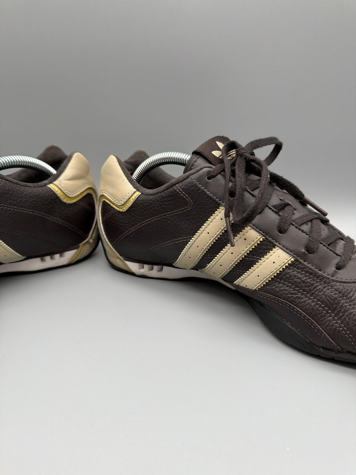 Adidas Goodyear Archive Sneaker - Brown / Gold / Beige