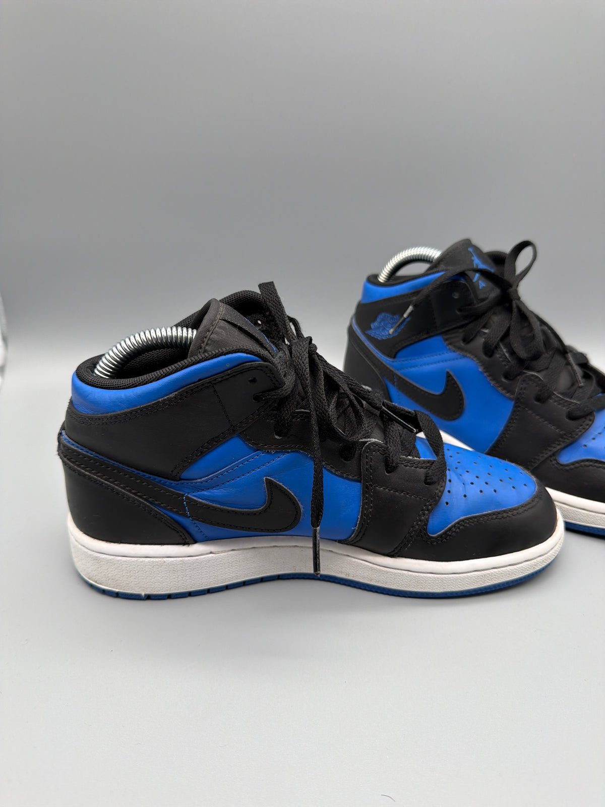 Nike Air Jordan 1 Mid Retro "Royal Blue" - Black & Royal Blue