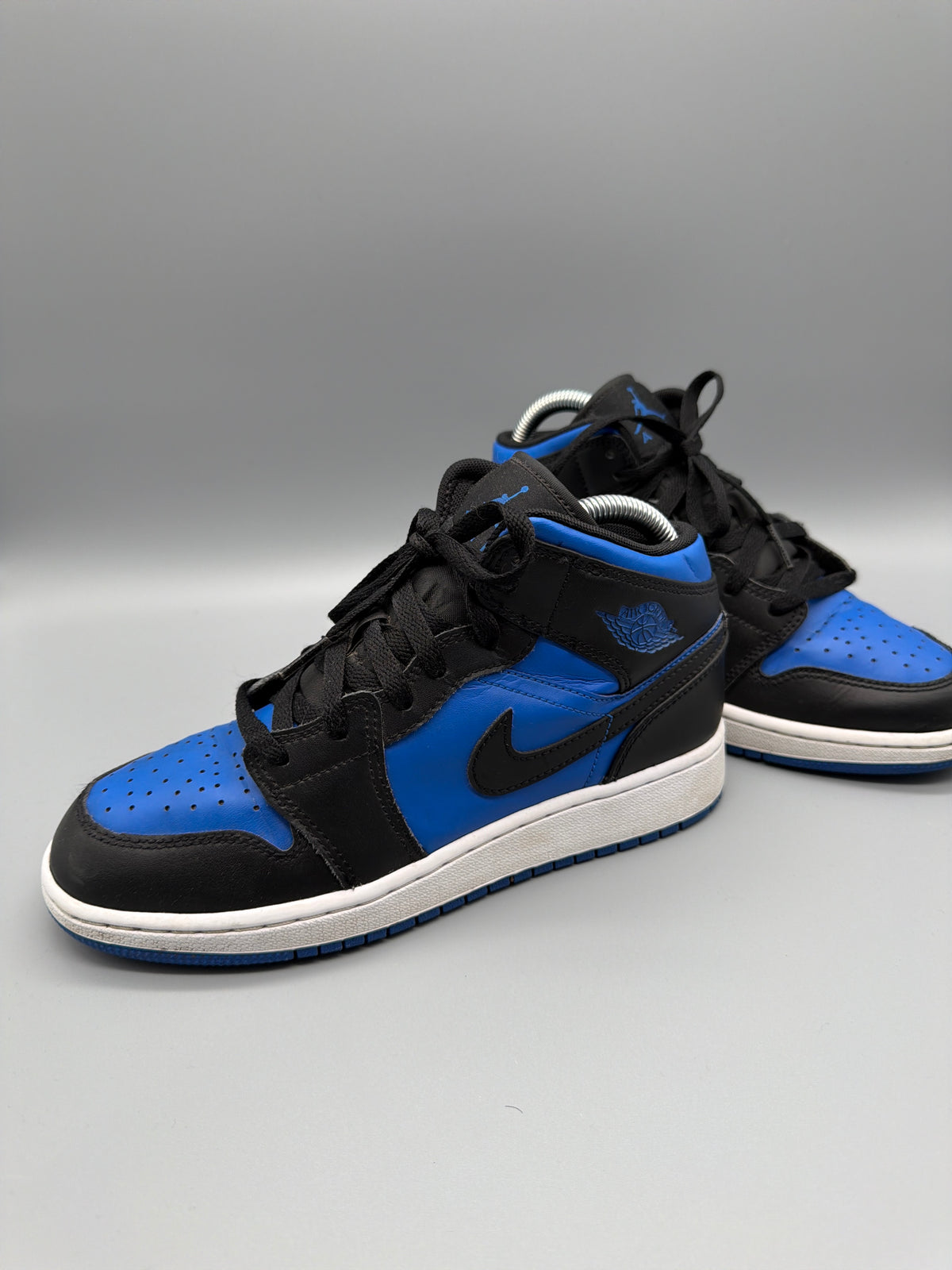 Nike Air Jordan 1 Mid Retro "Royal Blue" - Black & Royal Blue
