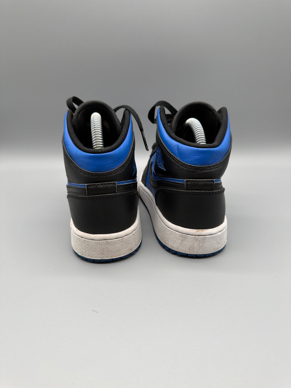 Nike Air Jordan 1 Mid Retro "Royal Blue" - Black & Royal Blue