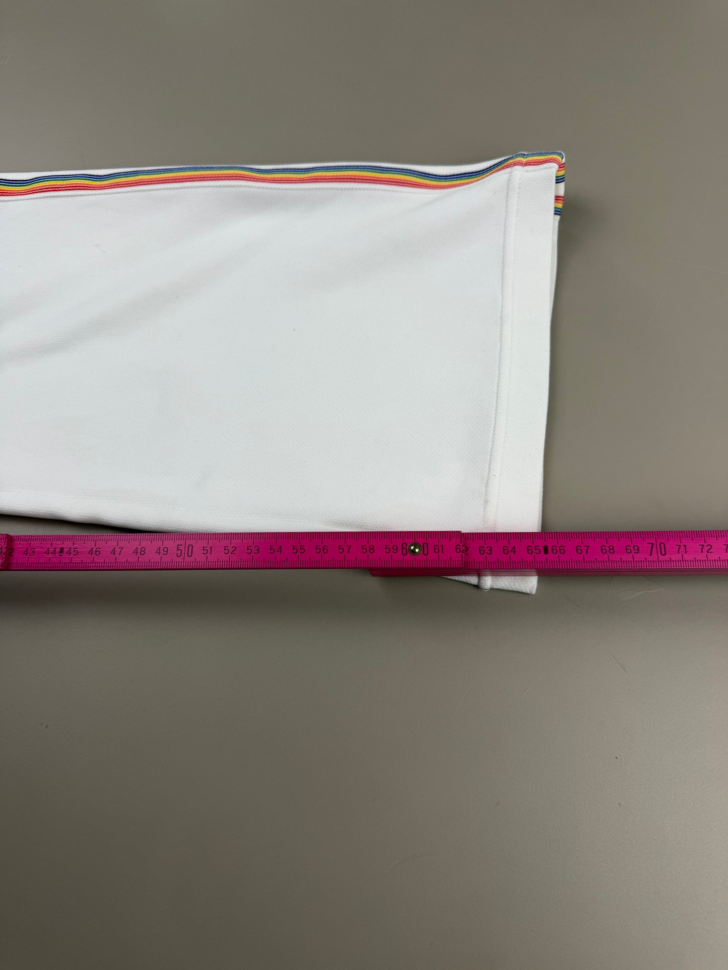 Adidas Multi-Color Piping Wide Leg Trackpants - Off-White