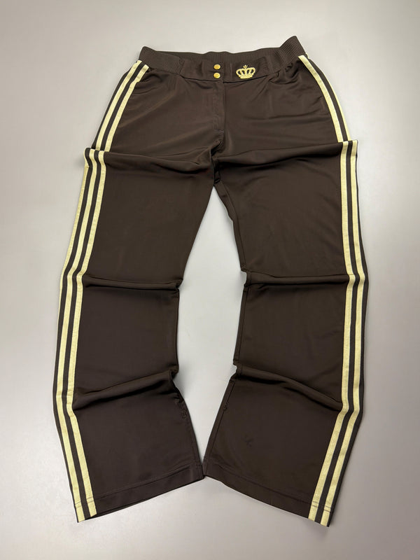 Adidas Respect M.E. by Missy Elliott Crown Trackpants - Espresso Brown