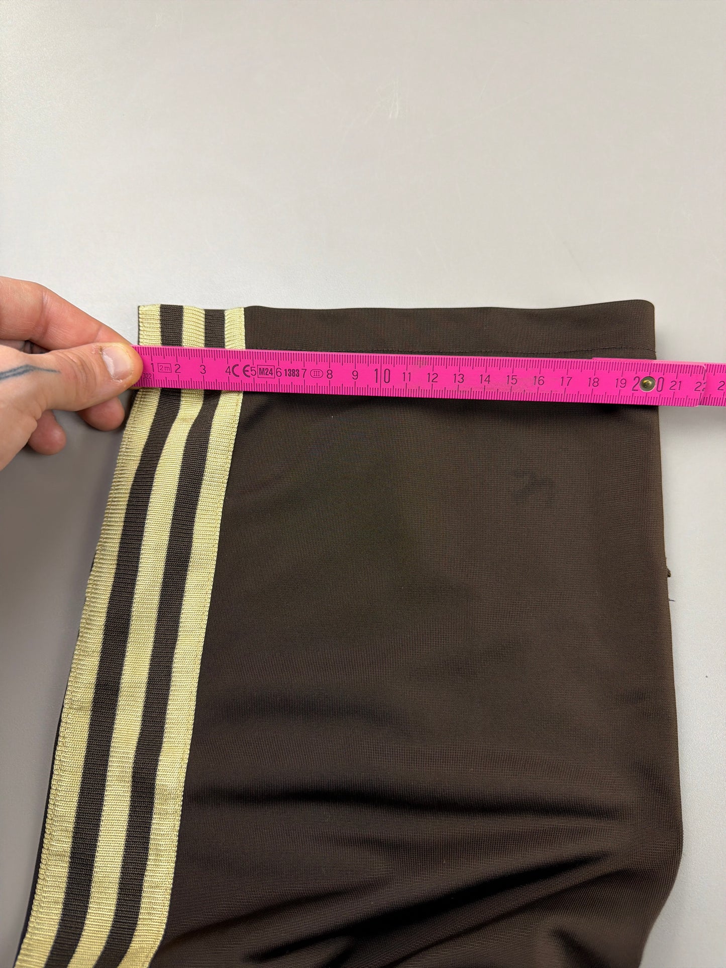 Adidas Respect M.E. by Missy Elliott Crown Trackpants - Espresso Brown