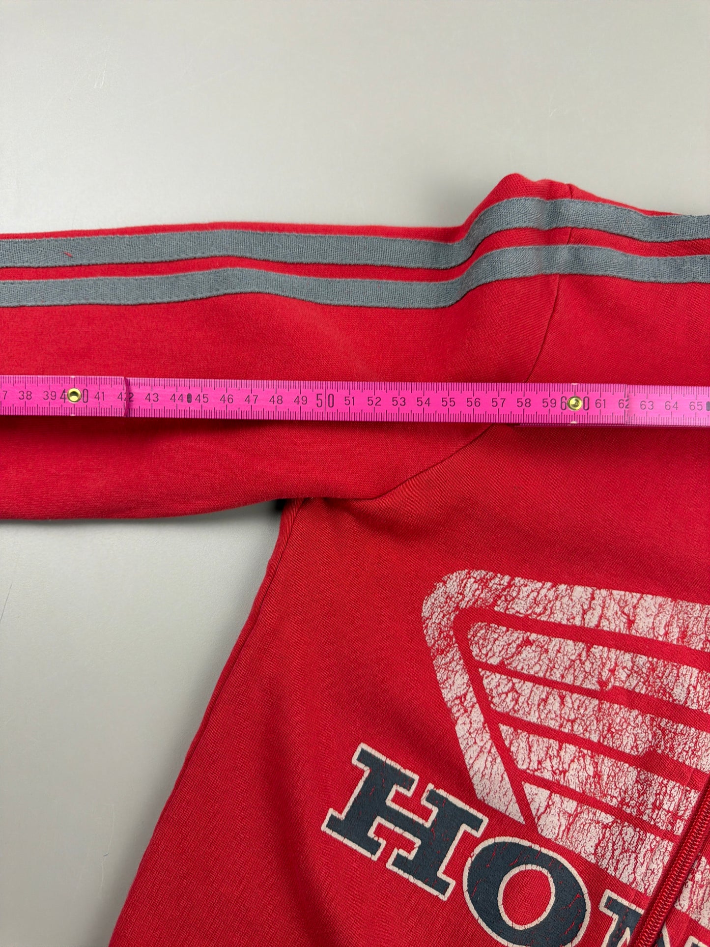 Honda Official Licensed "Speed Wing" Trackjacket - Red / Cream