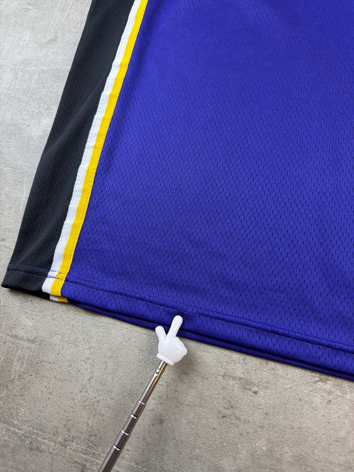 Nike LeBron James Los Angeles Lakers "23" Swingman Trikot - Purple, Yellow, Black Multicolor