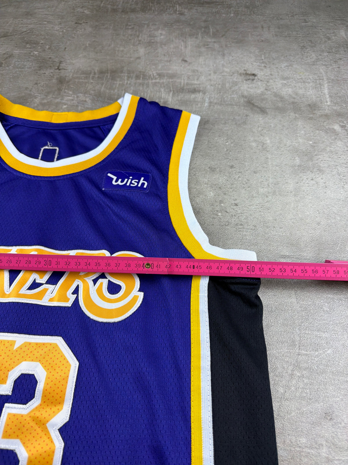 Nike LeBron James Los Angeles Lakers "23" Swingman Trikot - Purple, Yellow, Black Multicolor