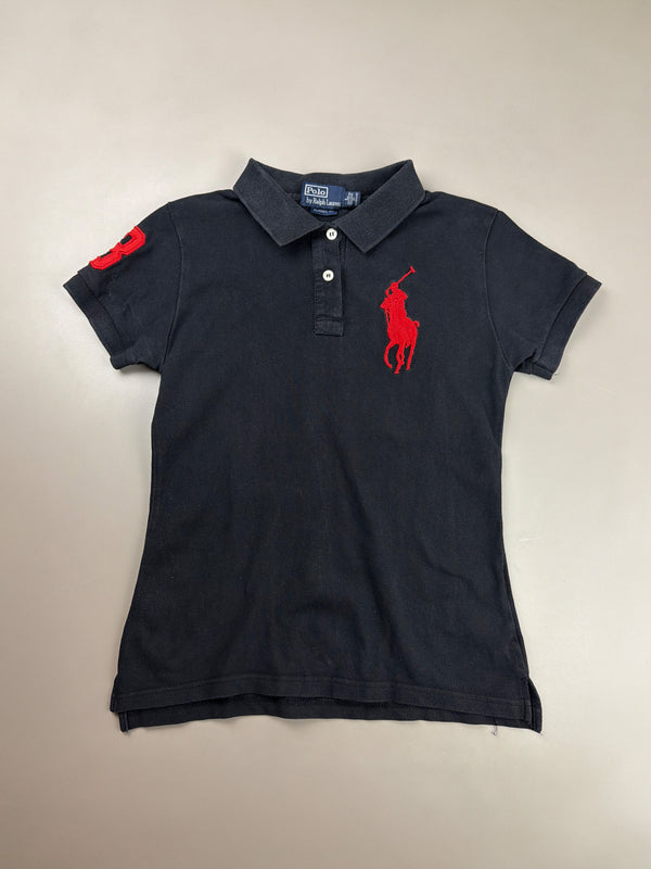 Polo Ralph Lauren "Big Pony No. 3" Short Sleeve Polo - Black / Red