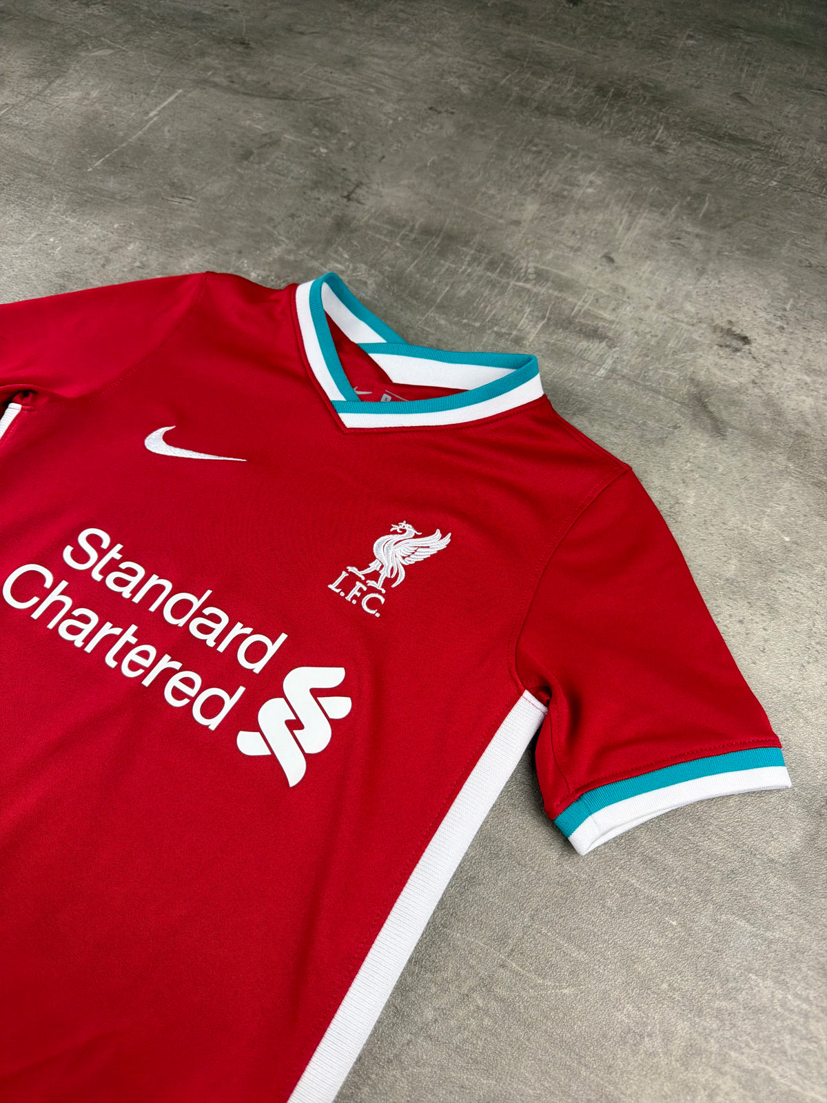 Nike Liverpool FC "Home Kit" Trikot - Red / White / Teal