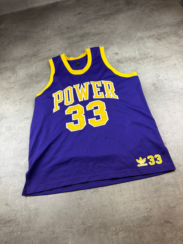 Adidas Archive "Power 33" Basketball Trikot - Purple & Yellow