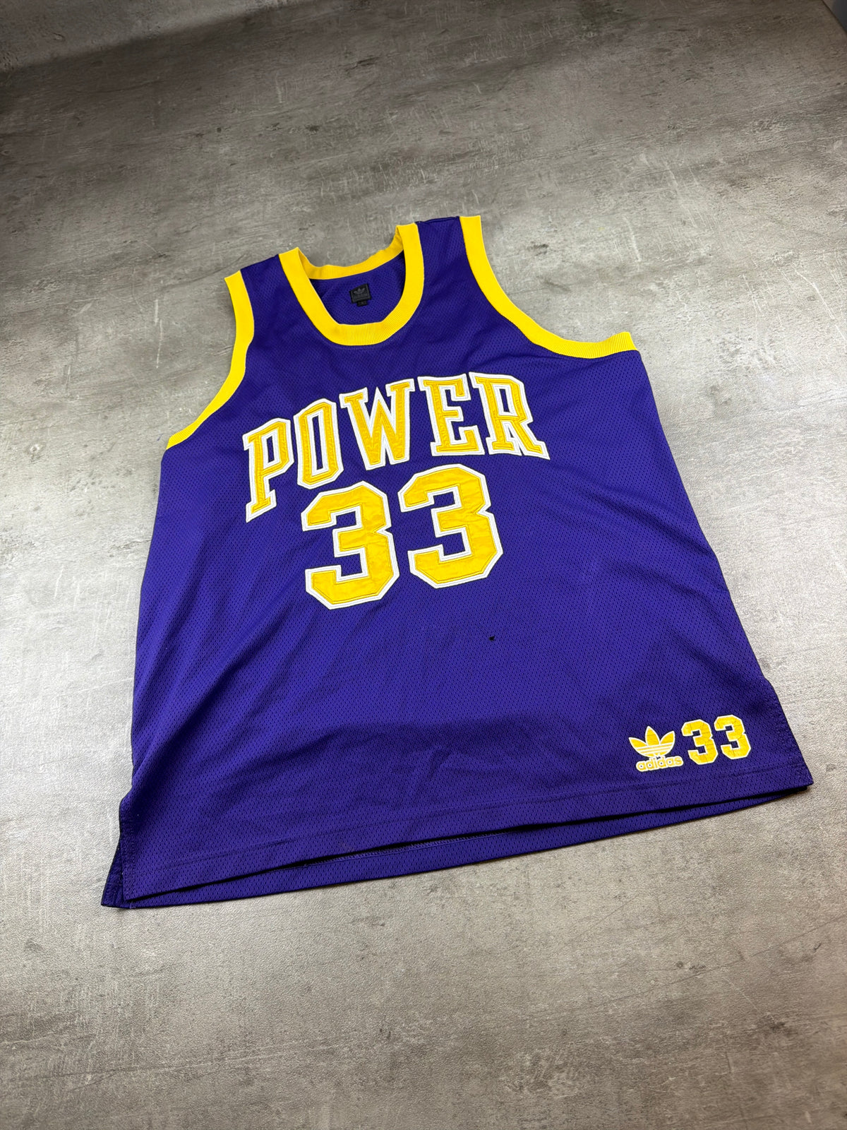 Adidas Archive "Power 33" Basketball Trikot - Purple & Yellow