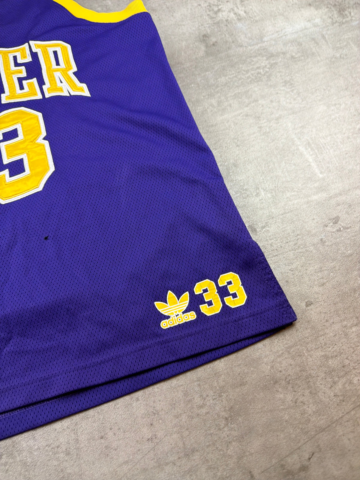 Adidas Archive "Power 33" Basketball Trikot - Purple & Yellow