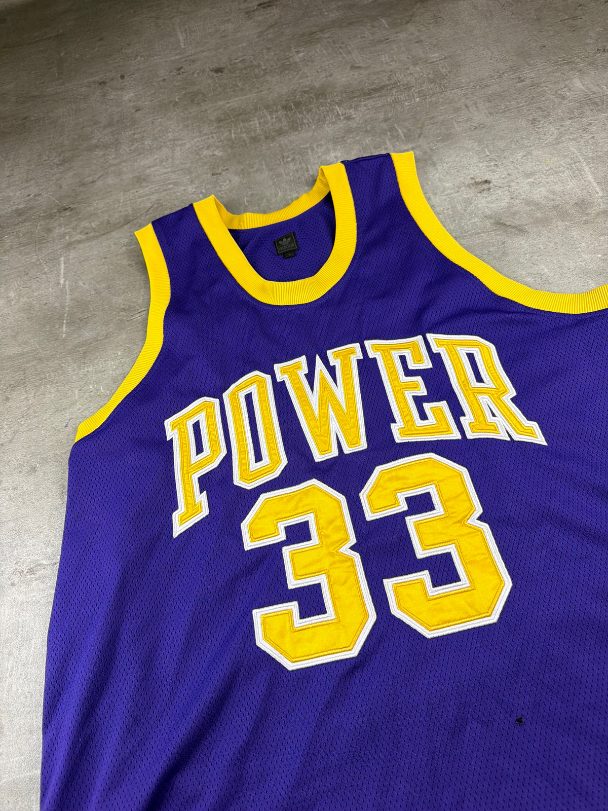 Adidas Archive "Power 33" Basketball Trikot - Purple & Yellow