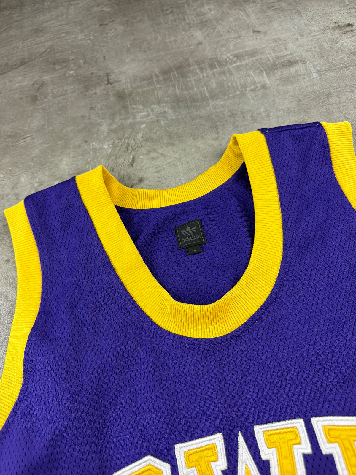 Adidas Archive "Power 33" Basketball Trikot - Purple & Yellow