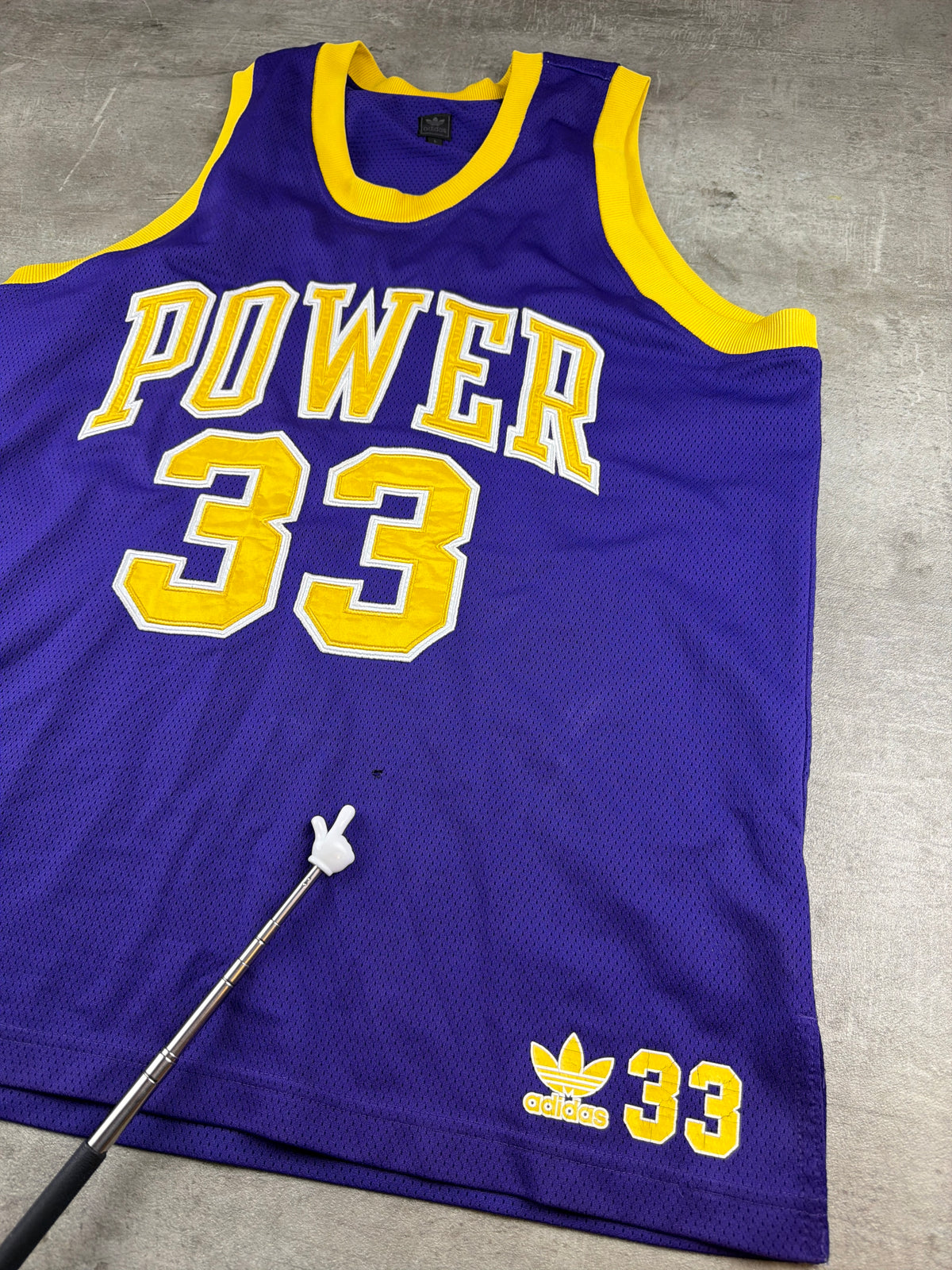 Adidas Archive "Power 33" Basketball Trikot - Purple & Yellow