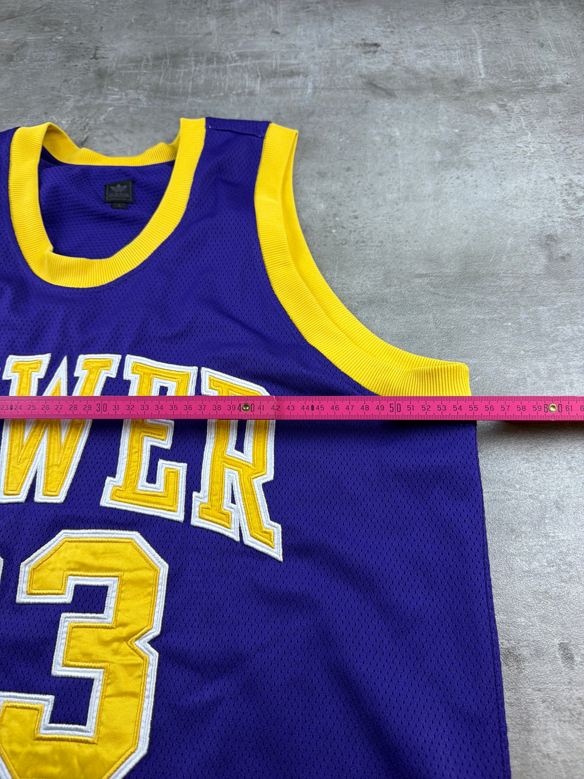 Adidas Archive "Power 33" Basketball Trikot - Purple & Yellow