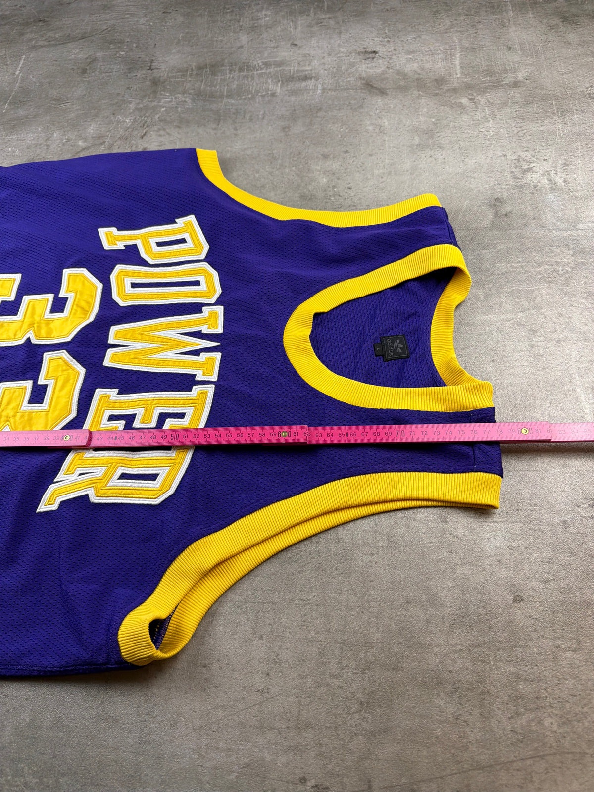 Adidas Archive "Power 33" Basketball Trikot - Purple & Yellow
