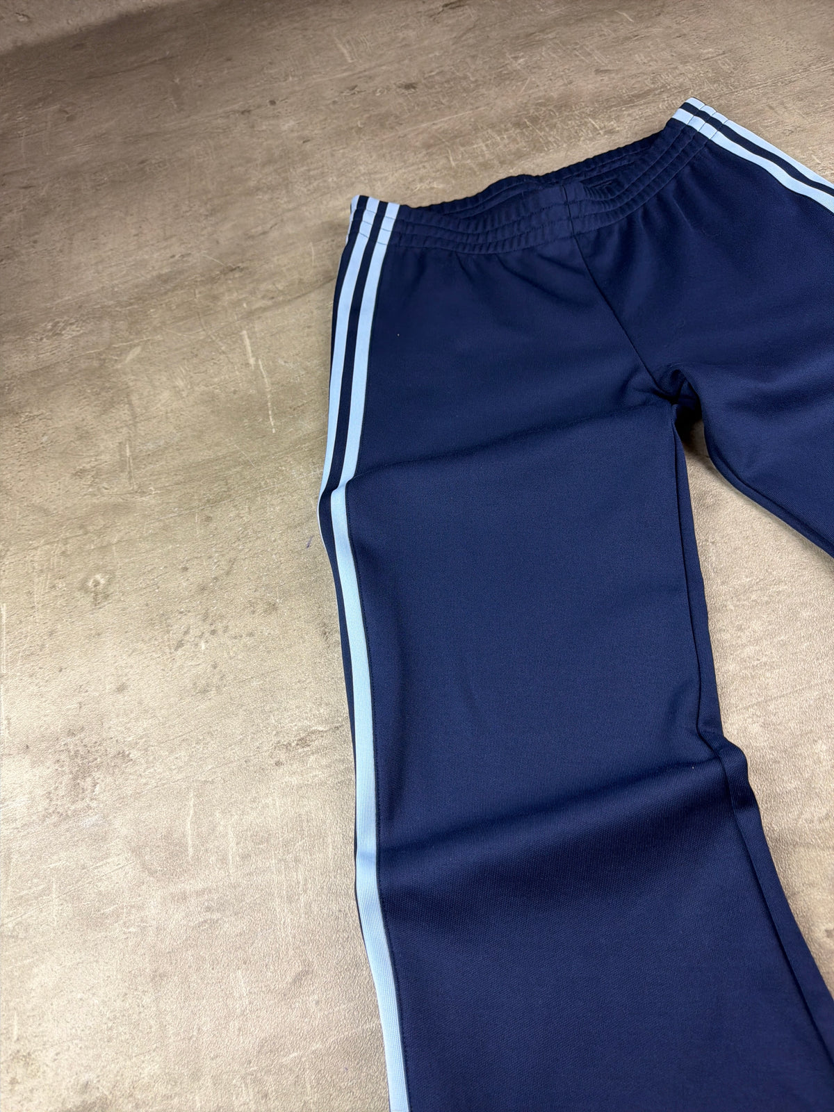 Adidas Y2K Archive Flared Trackpants - Navy Blue & Light Blue