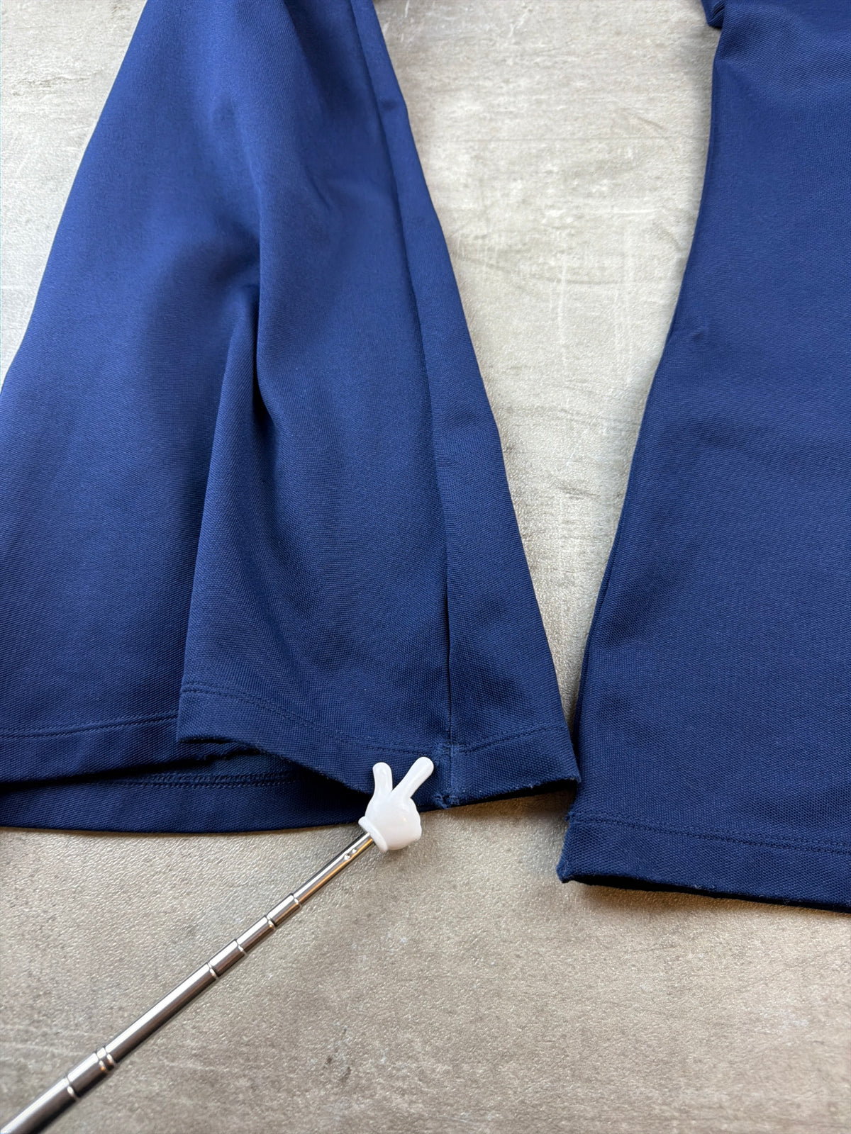 Adidas Y2K Archive Flared Trackpants - Navy Blue & Light Blue