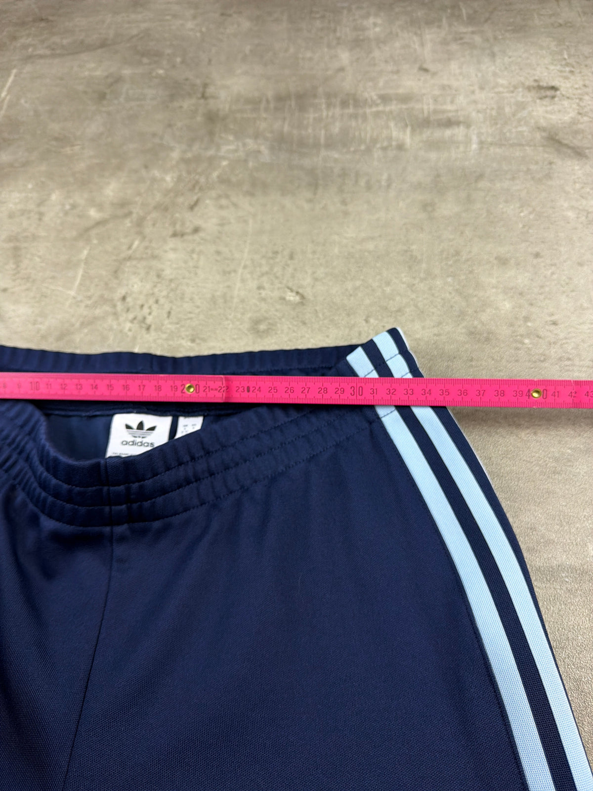 Adidas Y2K Archive Flared Trackpants - Navy Blue & Light Blue