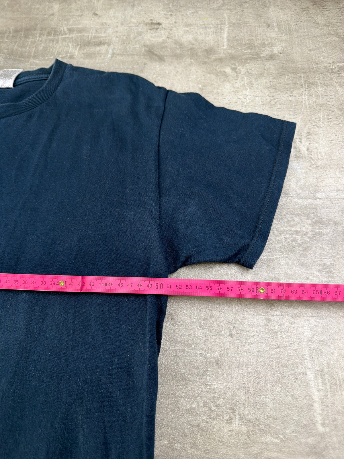 Vintage Moto Graphic Print T-Shirt - Dark Navy / Y2K Cyber Vibe