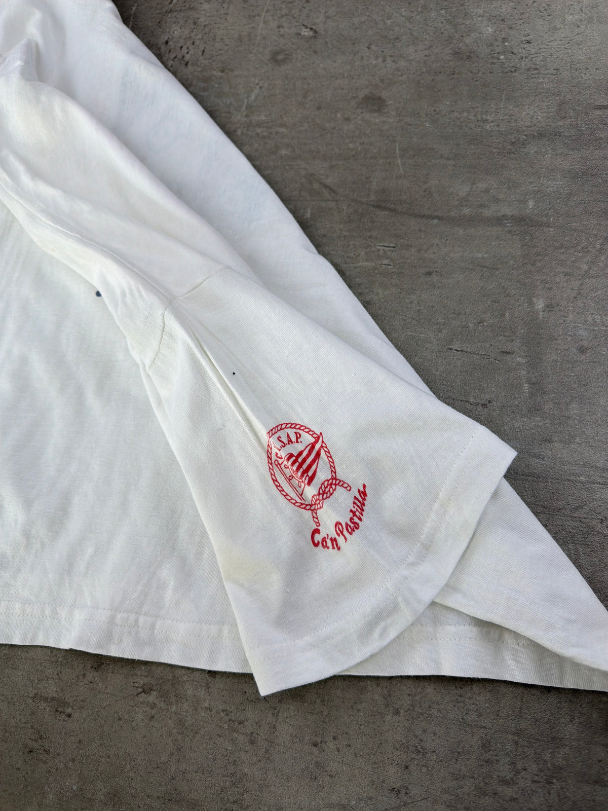 Vintage 90s "Europtimist '96" Graphic Tee – White / Graphic