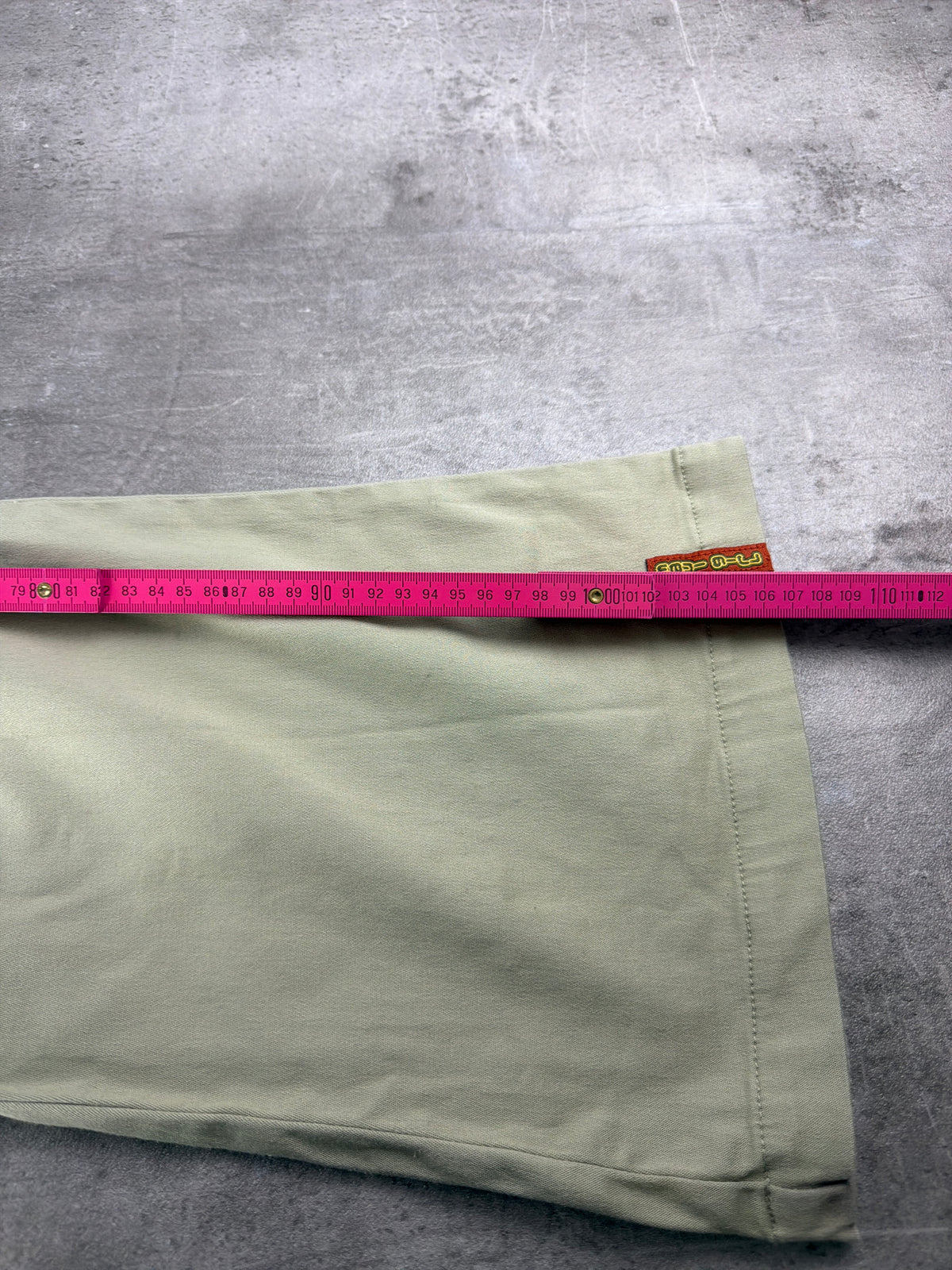 Maui Girl Vintage "Low Waist Flare" Pants - Beige