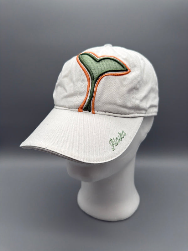 CruiseWear & Co. Alaska "Mount Roberts" Whale Tail Cap - Off-White / Earthy