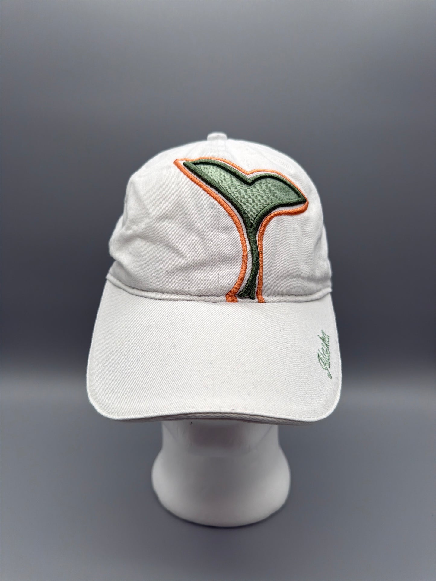CruiseWear & Co. Alaska "Mount Roberts" Whale Tail Cap - Off-White / Earthy