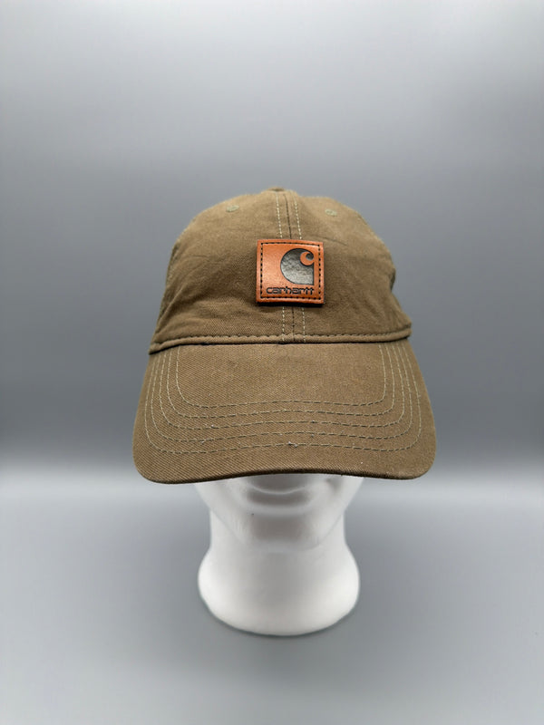 Carhartt "Canvas Logo" Trucker Cap - Khaki Earthtone Gorpcore