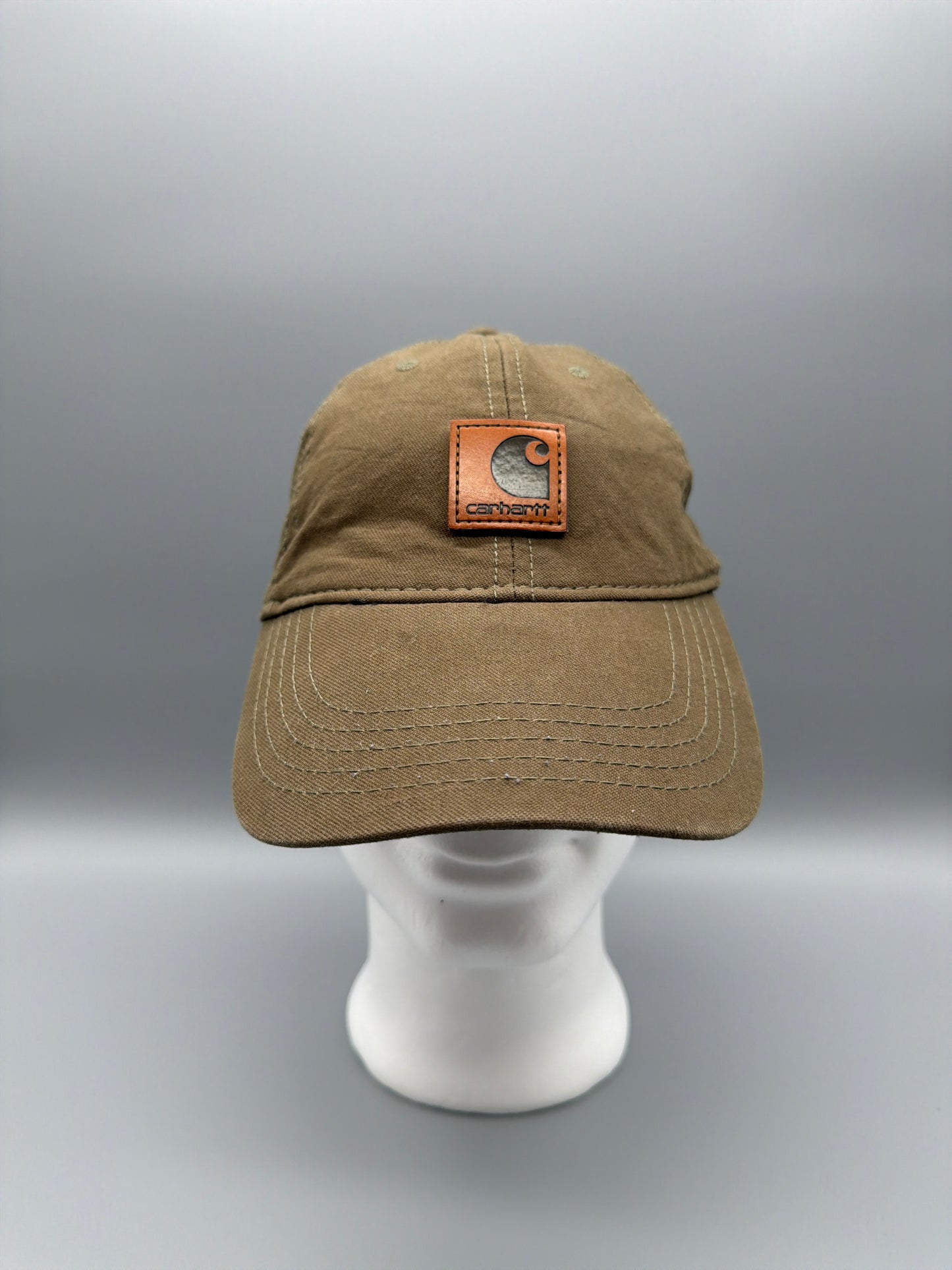 Carhartt "Canvas Logo" Trucker Cap - Khaki Earthtone Gorpcore
