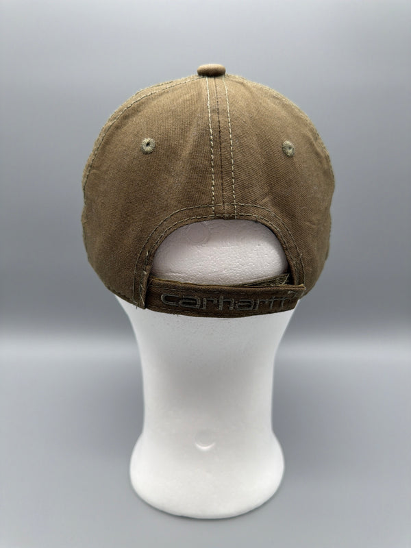Carhartt "Canvas Logo" Trucker Cap - Khaki Earthtone Gorpcore
