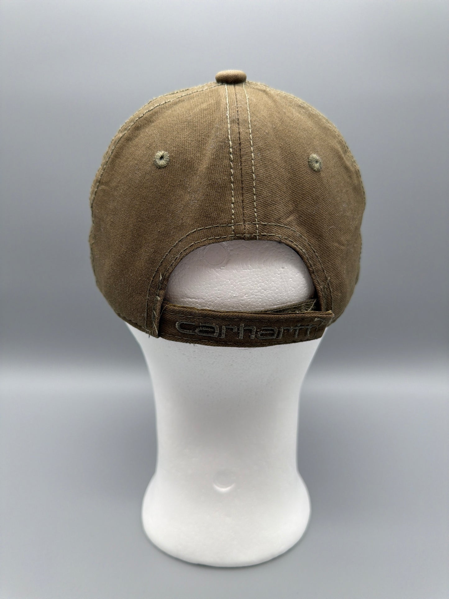 Carhartt "Canvas Logo" Trucker Cap - Khaki Earthtone Gorpcore