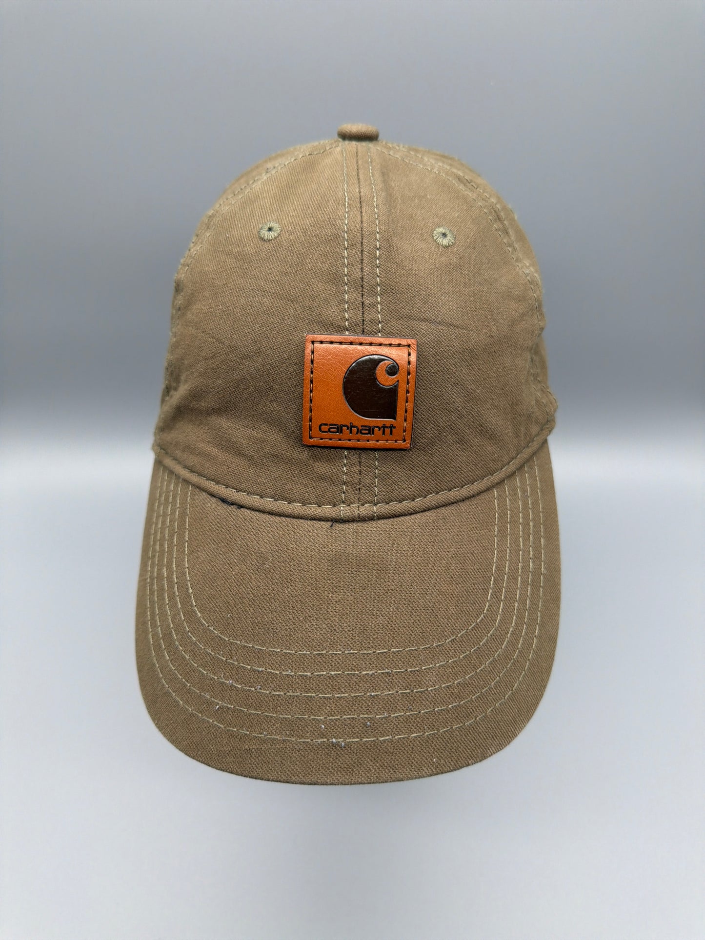 Carhartt "Canvas Logo" Trucker Cap - Khaki Earthtone Gorpcore