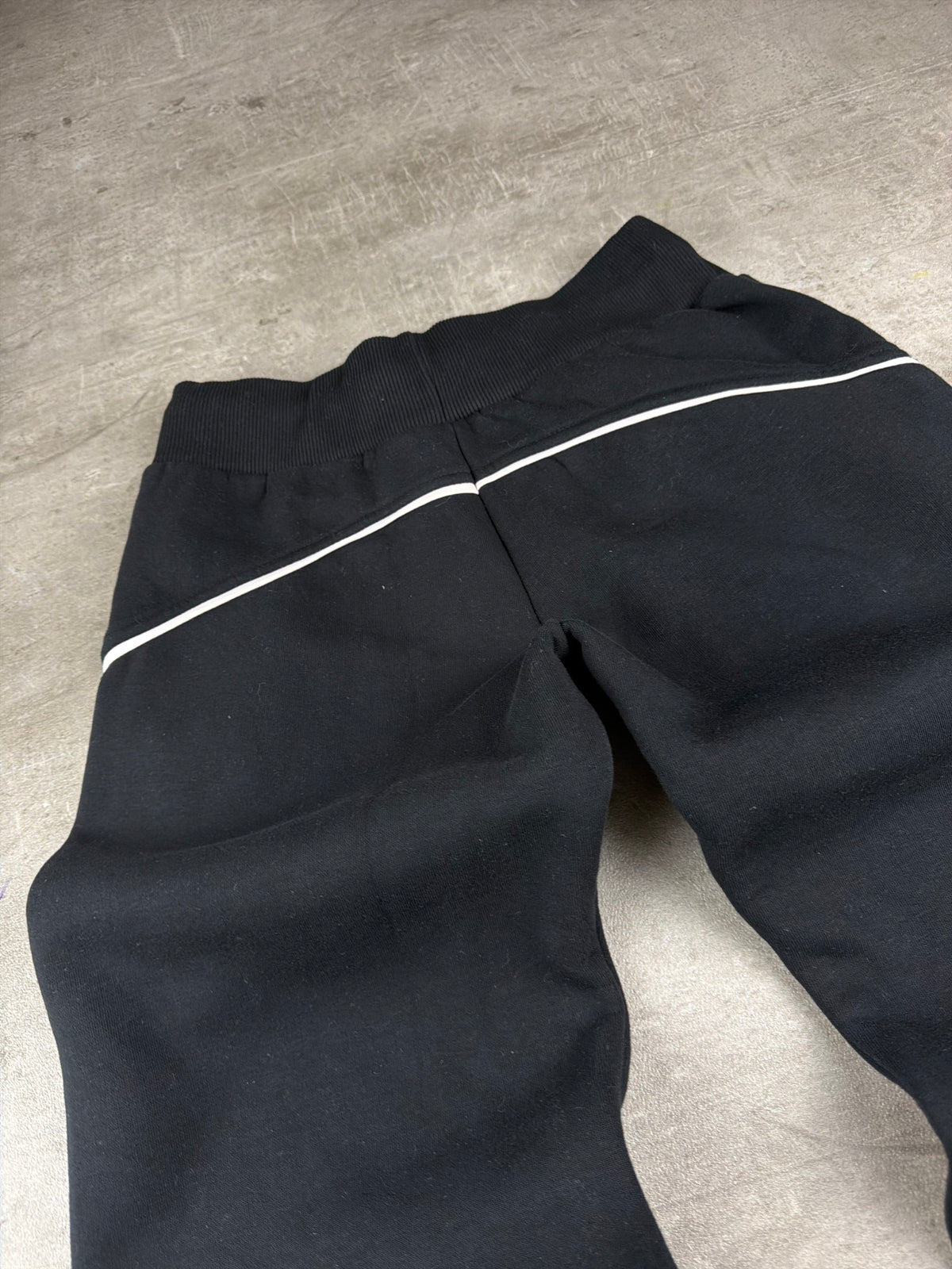 Betty Boop Vintage Rhinestone "Biker Girl" Trackpants - Black