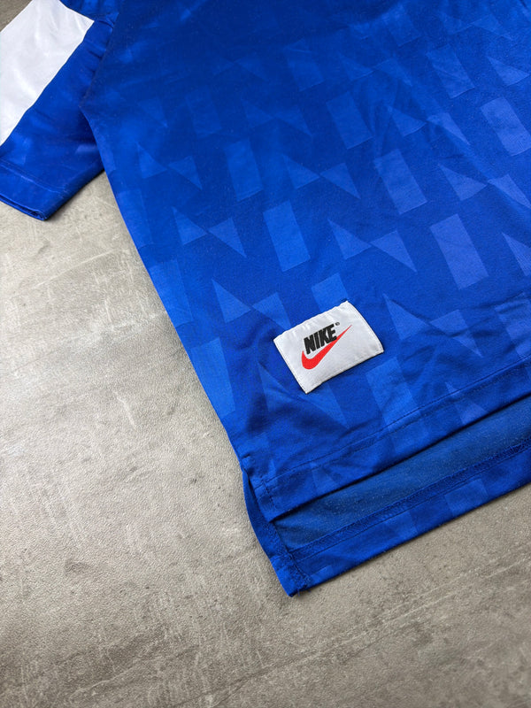 Nike Premier "No. 9" Jacquard Jersey - Royal Blue / White