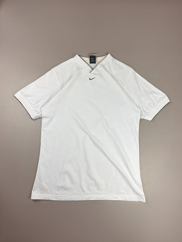 Nike Sportswear "Center Swoosh" Tech Tee - Off White
