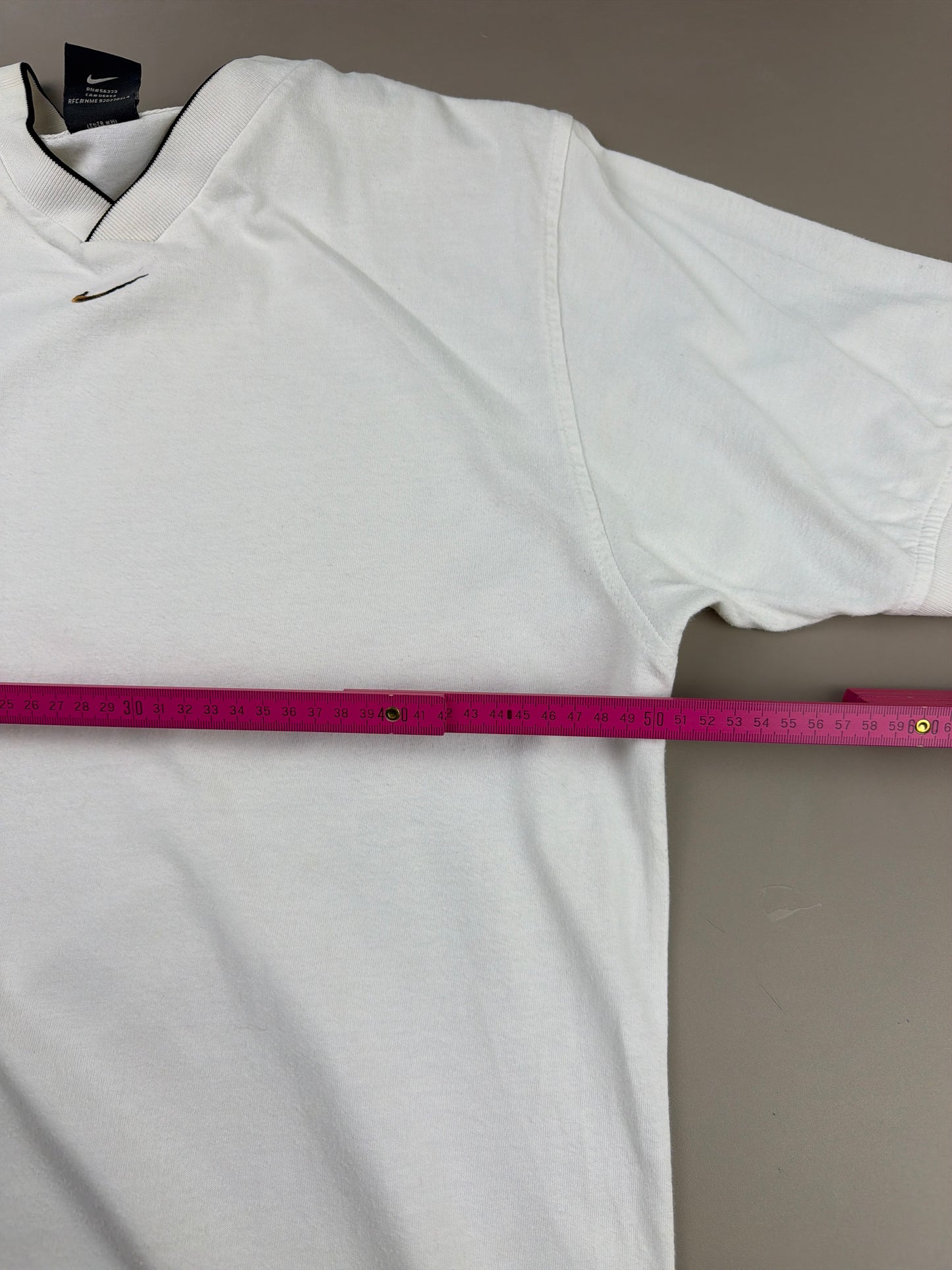 Nike Sportswear "Center Swoosh" Tech Tee - Off White