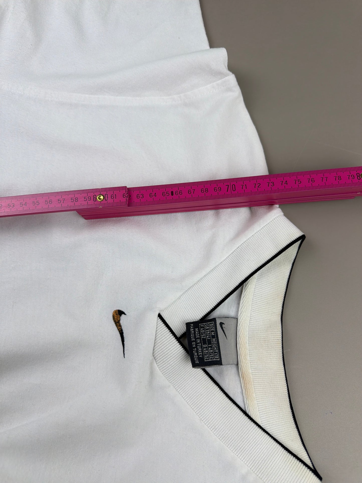 Nike Sportswear "Center Swoosh" Tech Tee - Off White