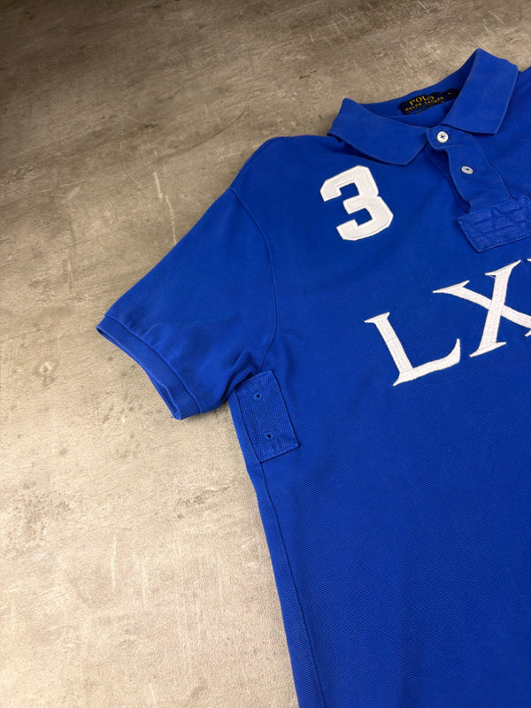 Ralph Lauren Big Pony "LXVII" Polo Shirt - Royal Blue
