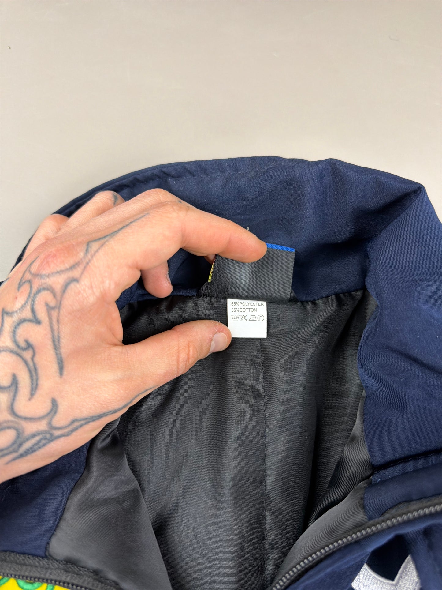 Red Bull Racing "Gives You Wings" Bomber Jacket - Dark Navy