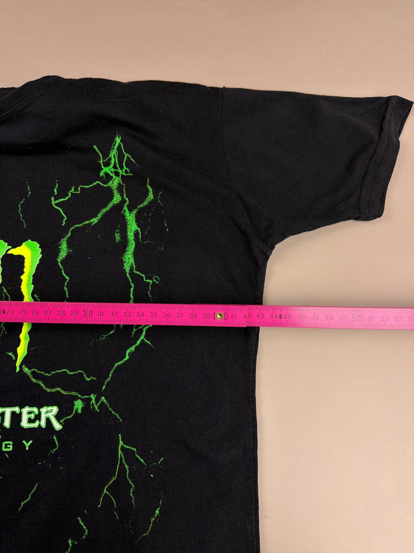 Monster Energy "Cyber Lightning" Baby Tee - Black / Neon
