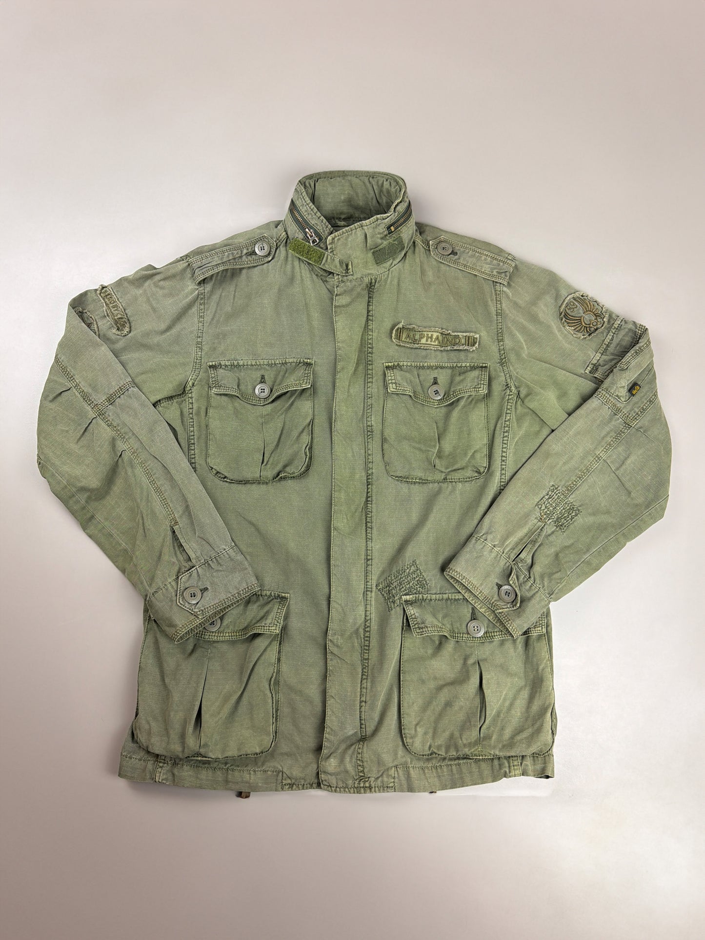 Alpha Industries "Hero by Choice" M65 Field Jacket - Faded Olive