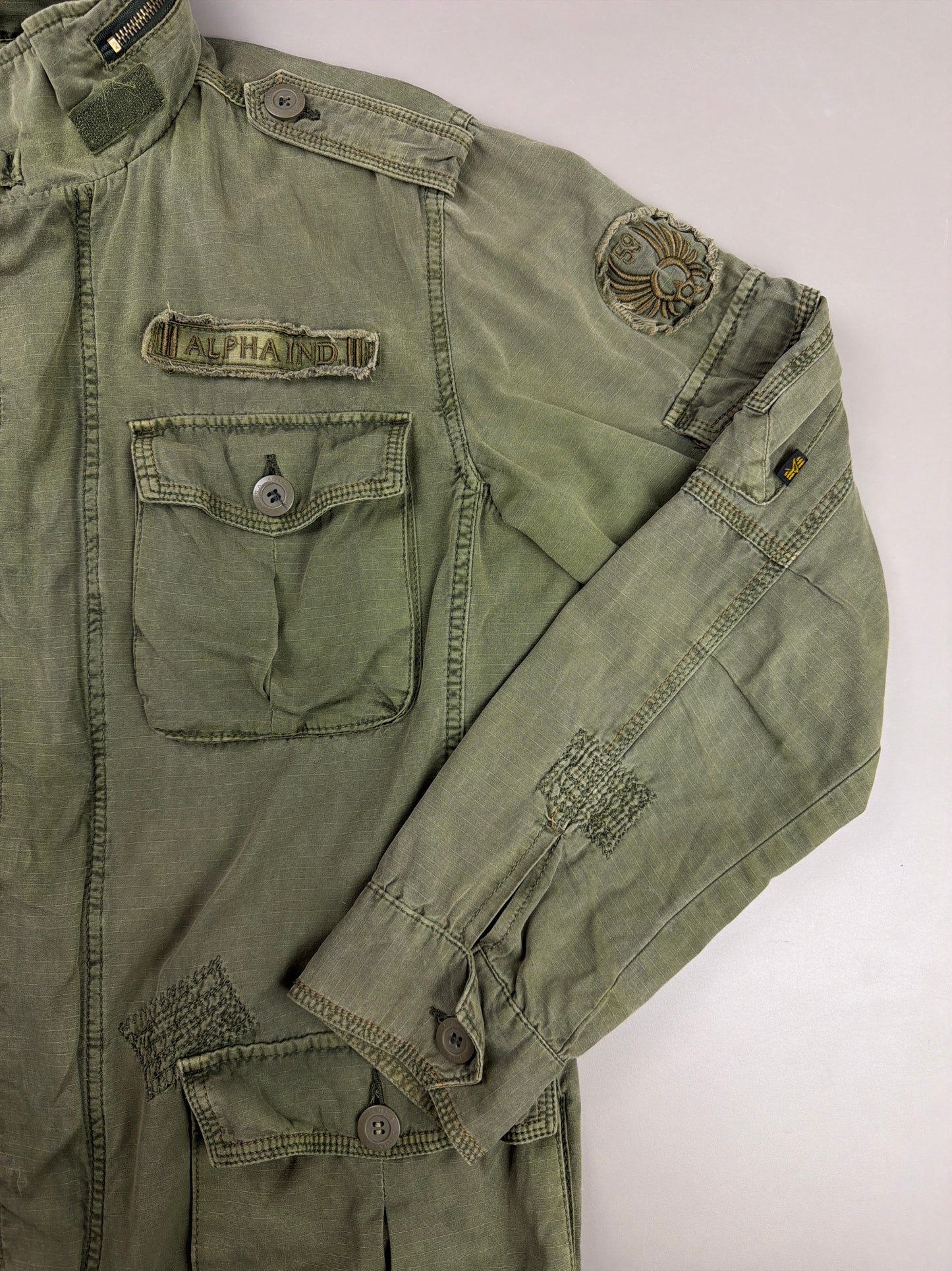 Alpha Industries "Hero by Choice" M65 Field Jacket - Faded Olive