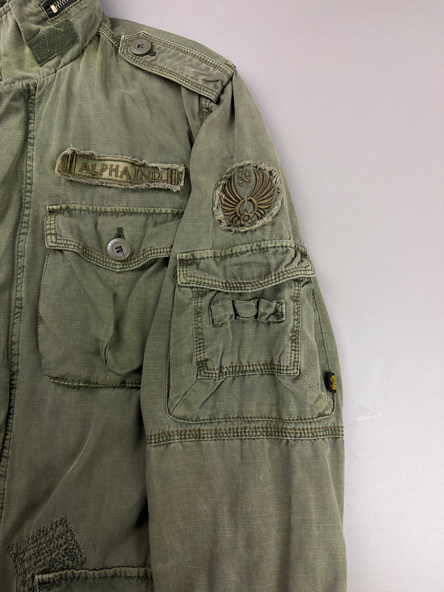 Alpha Industries "Hero by Choice" M65 Field Jacket - Faded Olive