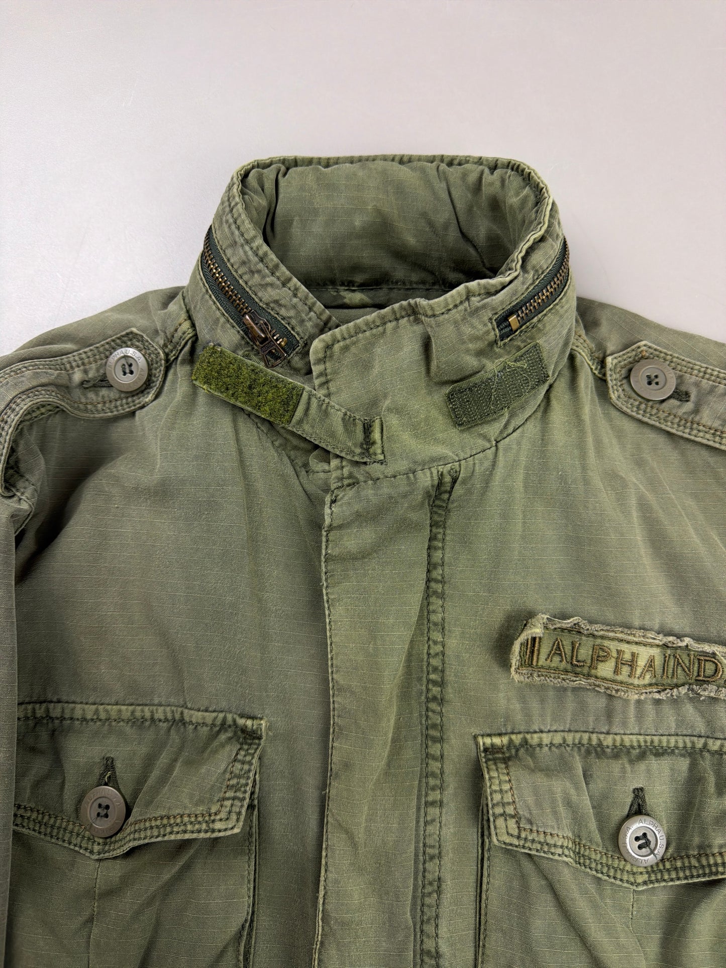 Alpha Industries "Hero by Choice" M65 Field Jacket - Faded Olive