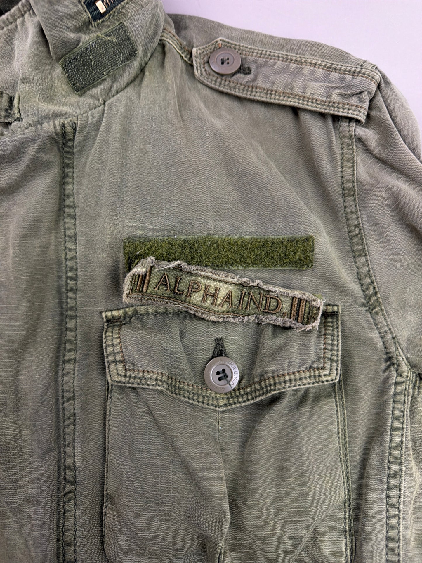 Alpha Industries "Hero by Choice" M65 Field Jacket - Faded Olive