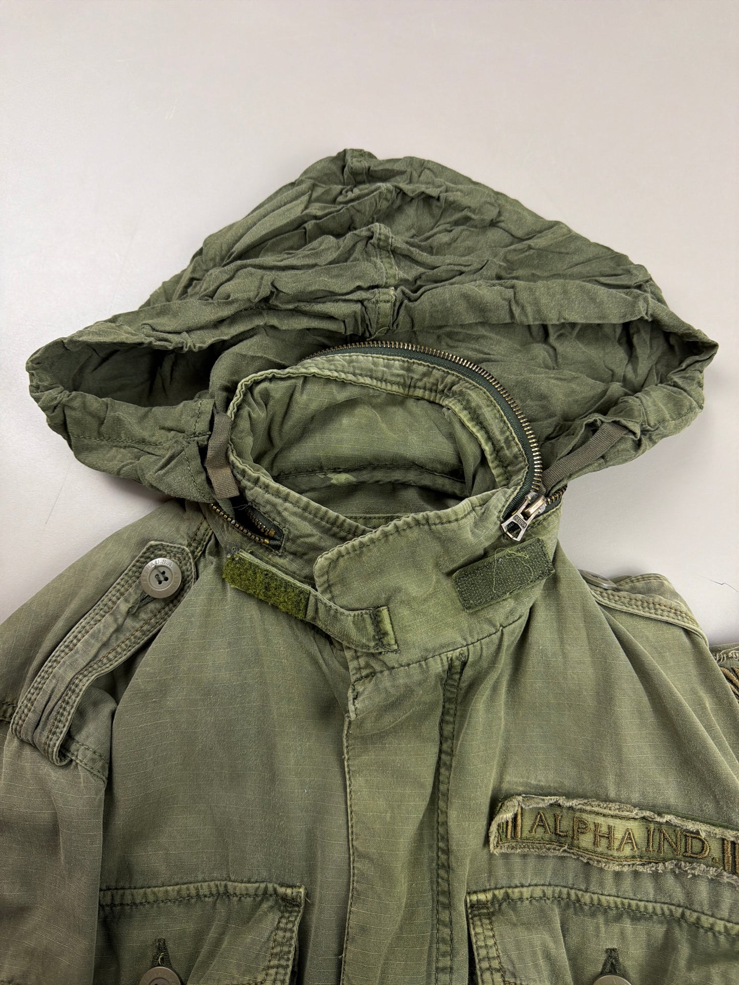 Alpha Industries "Hero by Choice" M65 Field Jacket - Faded Olive