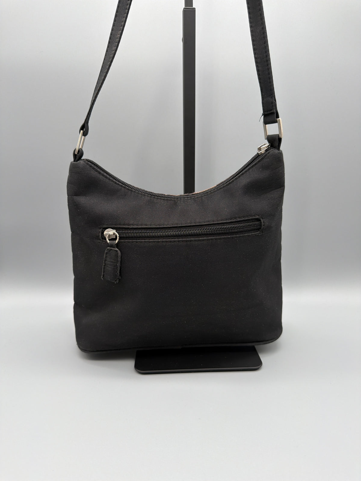 Y2K Pin-Up Vintage Shoulder Bag - Black & Sepia